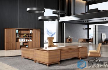 大班臺材質有哪些類型-選擇富海美樂_專業辦公家具定制